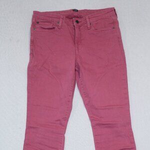 Gap Denim Women Pink Jeans Casual Denim Summer Leggings Size 28 Regular